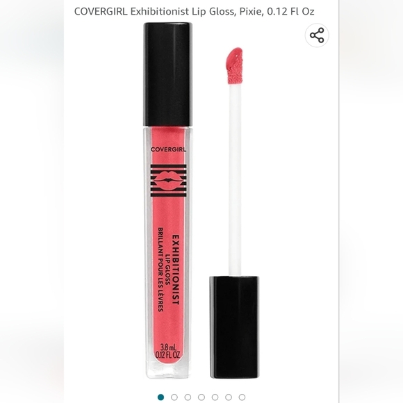 COVERGIRL Other - Covergirl EXHIBITIONIST lip gloss "Pixie" NWT